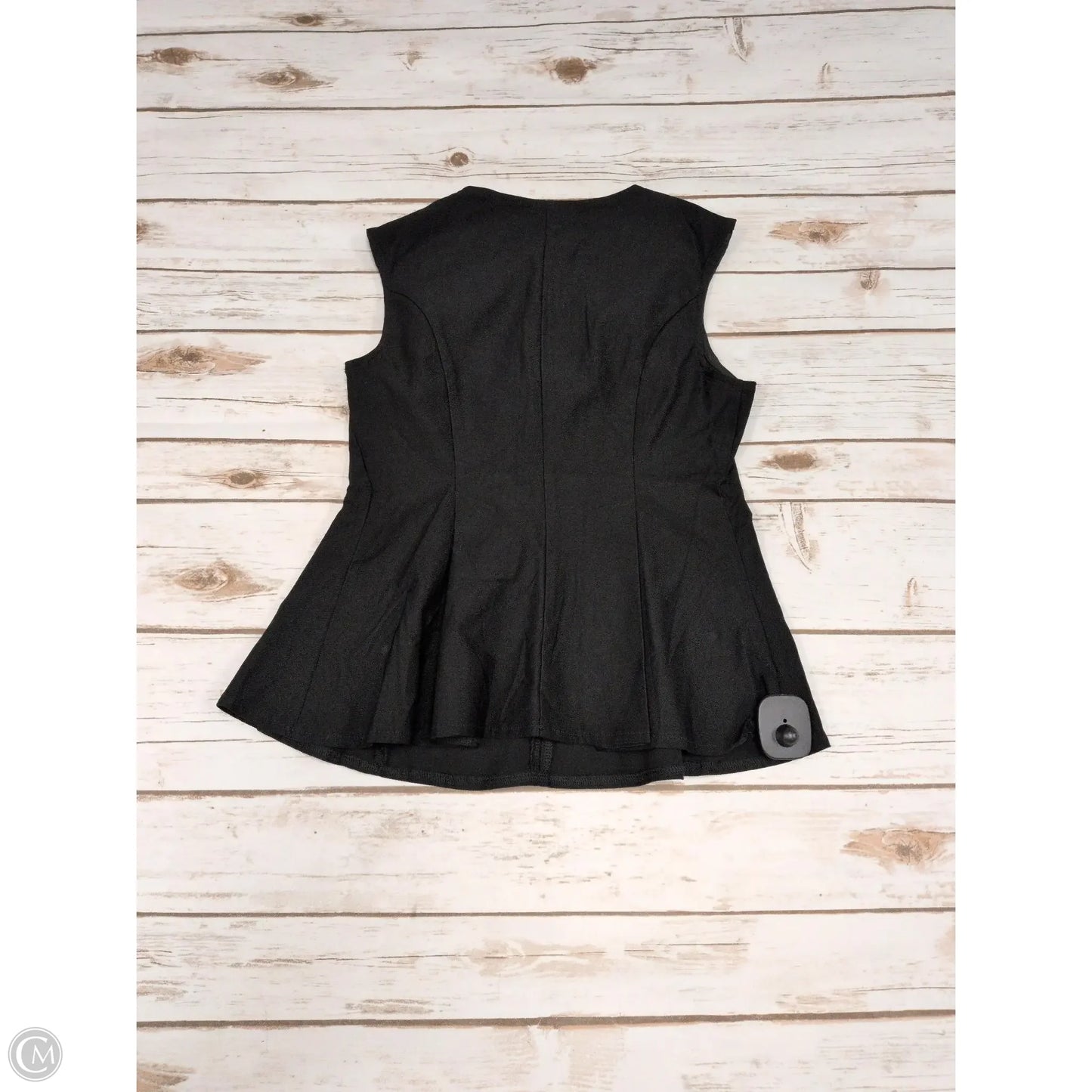 Top Sleeveless By Shein In Black, Size: S