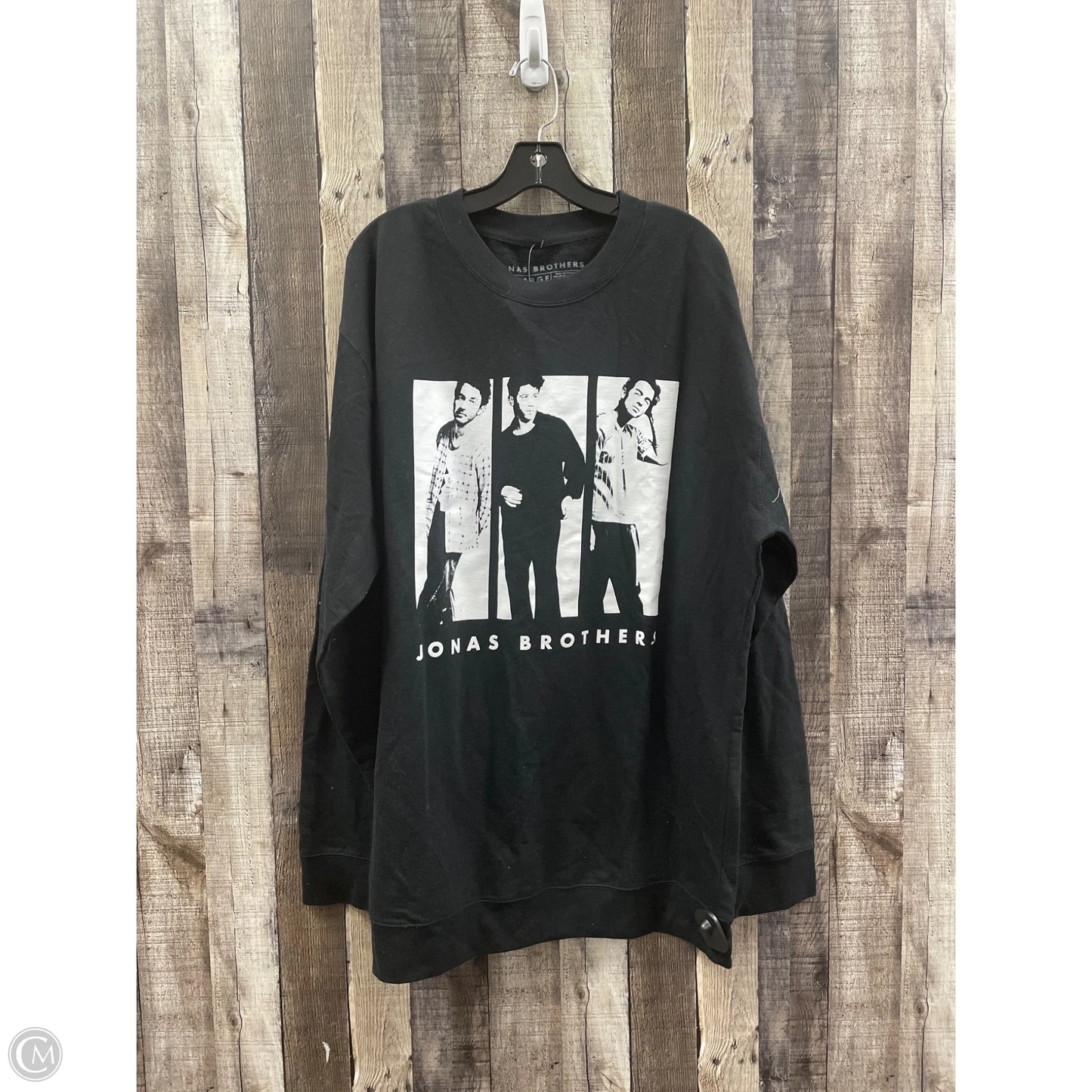 Sweatshirt Crewneck By Cme In Black, Size: 3x