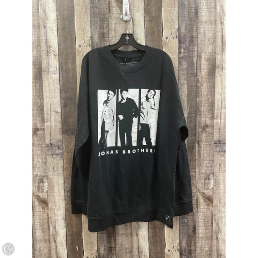 Sweatshirt Crewneck By Cme In Black, Size: 3x