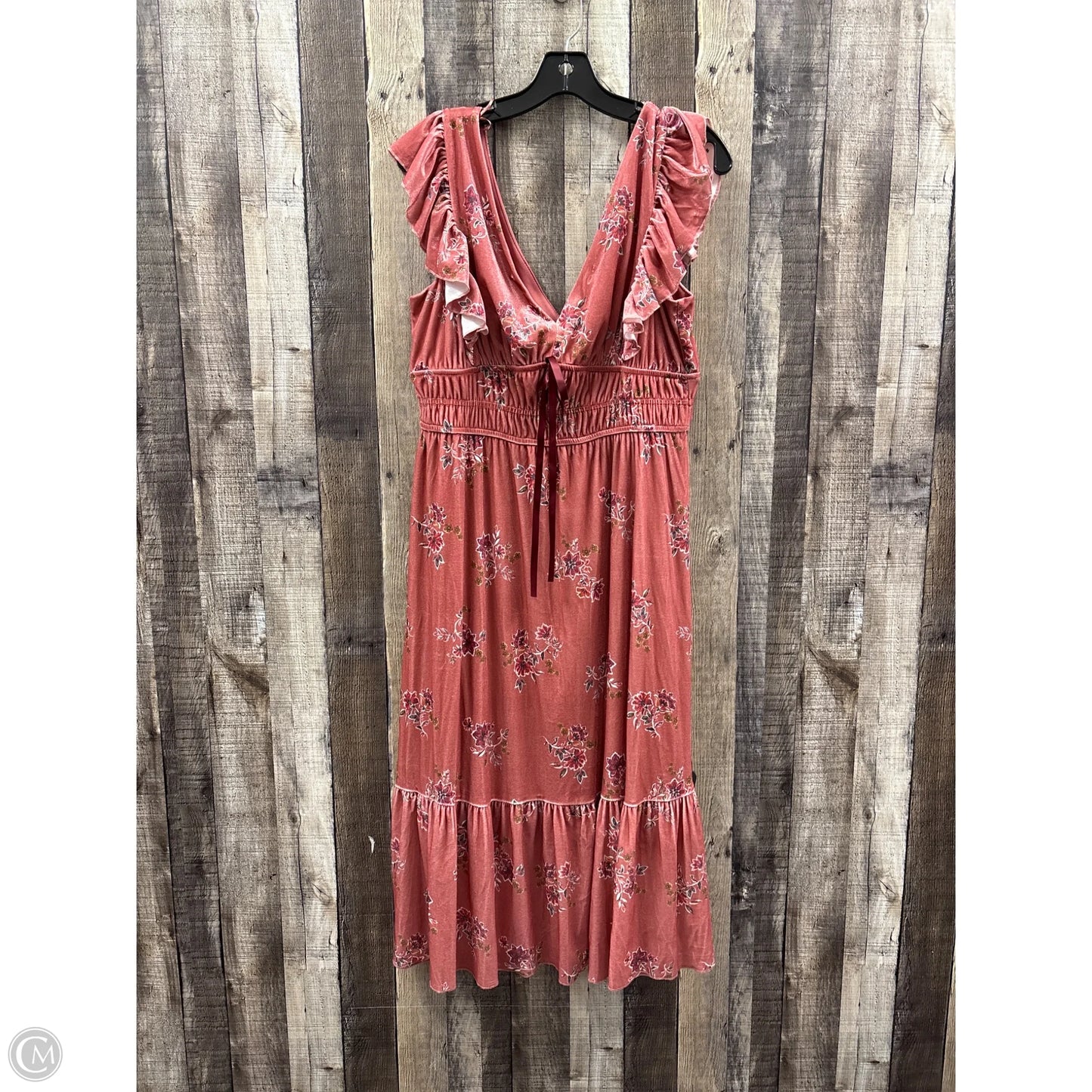 Dress Casual Maxi By Francesca’s In Pink, Size: L