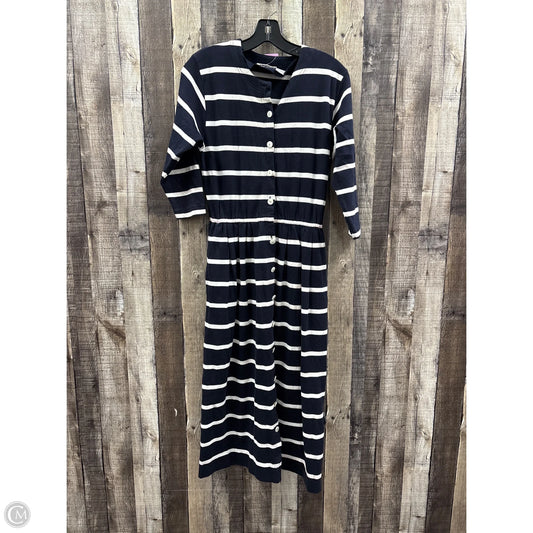 Dress Casual Maxi By Talbots In Striped Pattern, Size: Xs