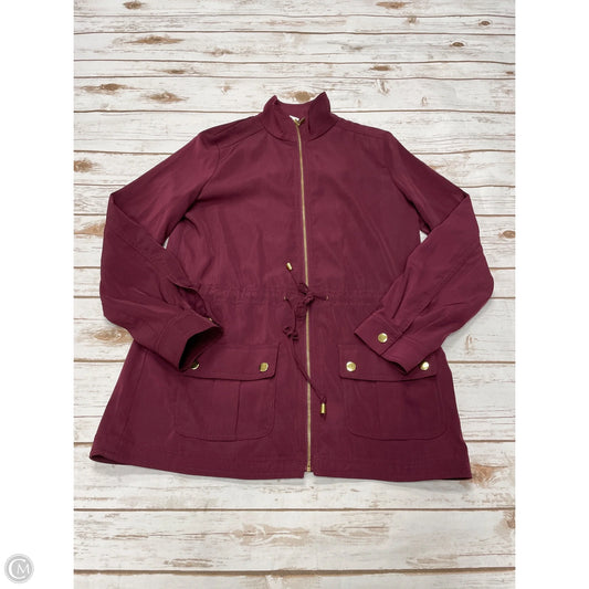 Jacket Other By White House Black Market In Maroon, Size: Xs