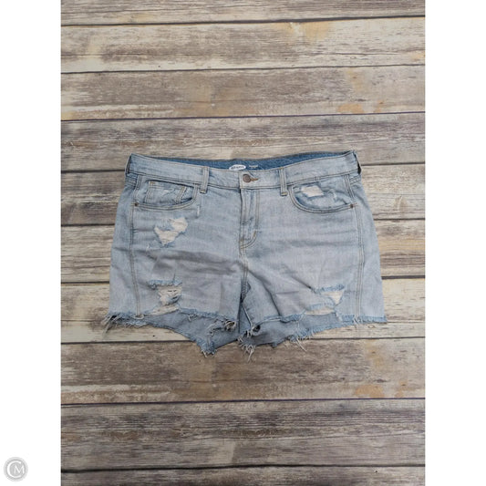 Shorts By Old Navy In Blue Denim, Size: 12
