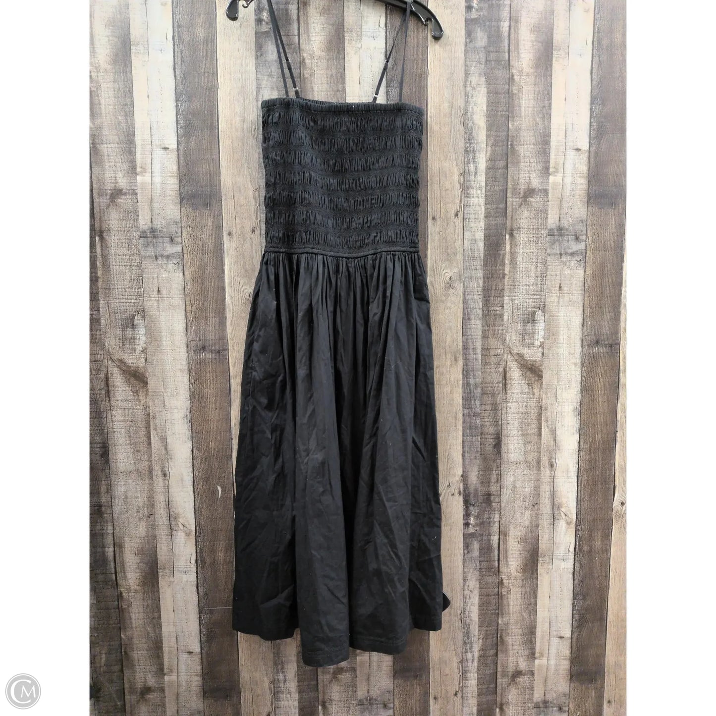 Dress Casual Maxi By Madewell In Black, Size: M