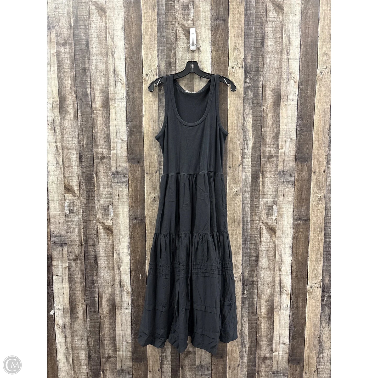Dress Casual Maxi By Treasure And Bond In Black, Size: L
