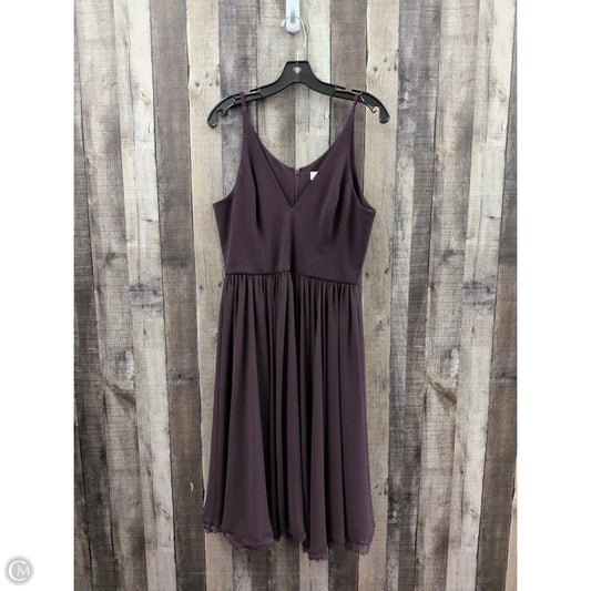 Dress Casual Midi By Dress The Population In Purple, Size: M