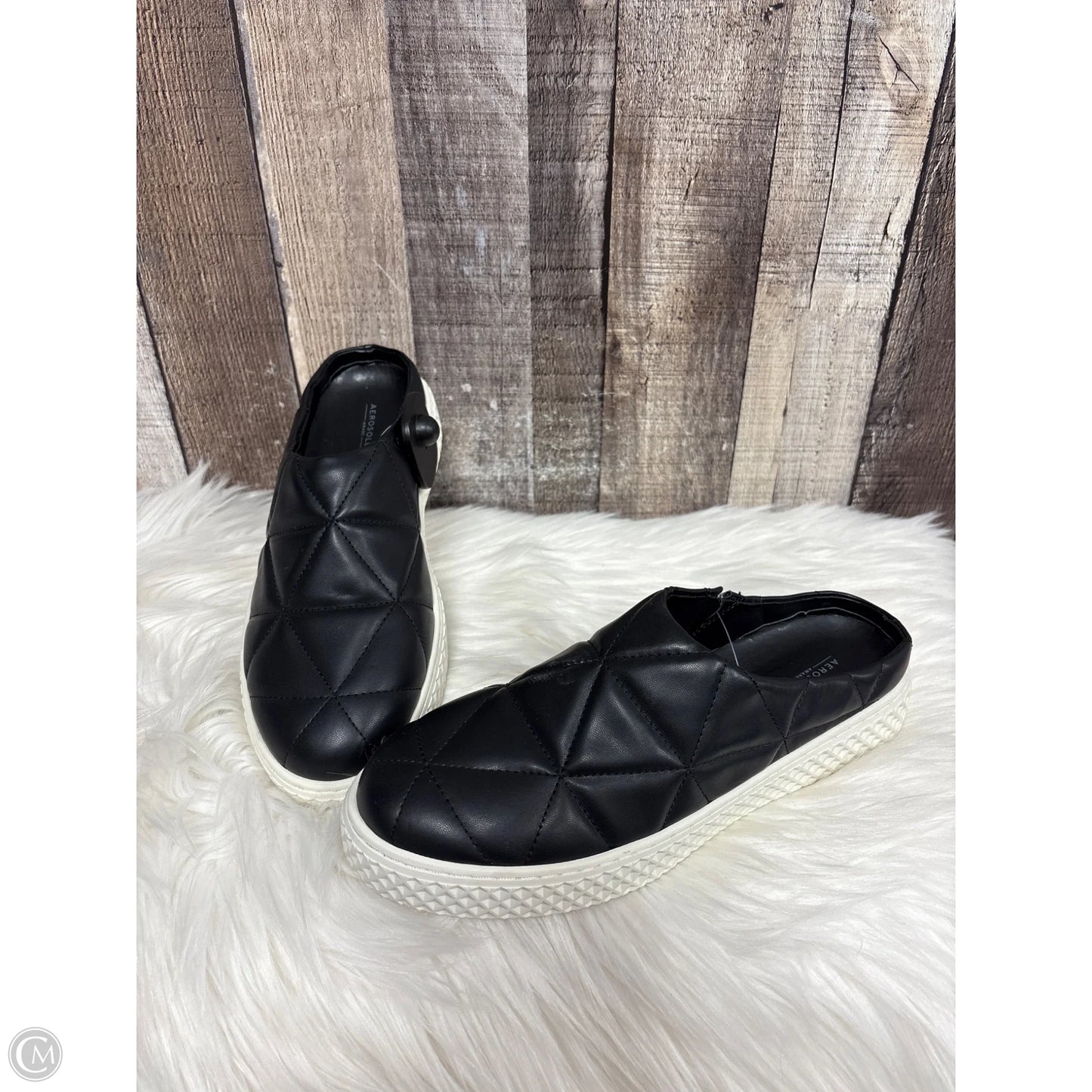 Shoes Flats By Aerosoles In Black, Size: 8