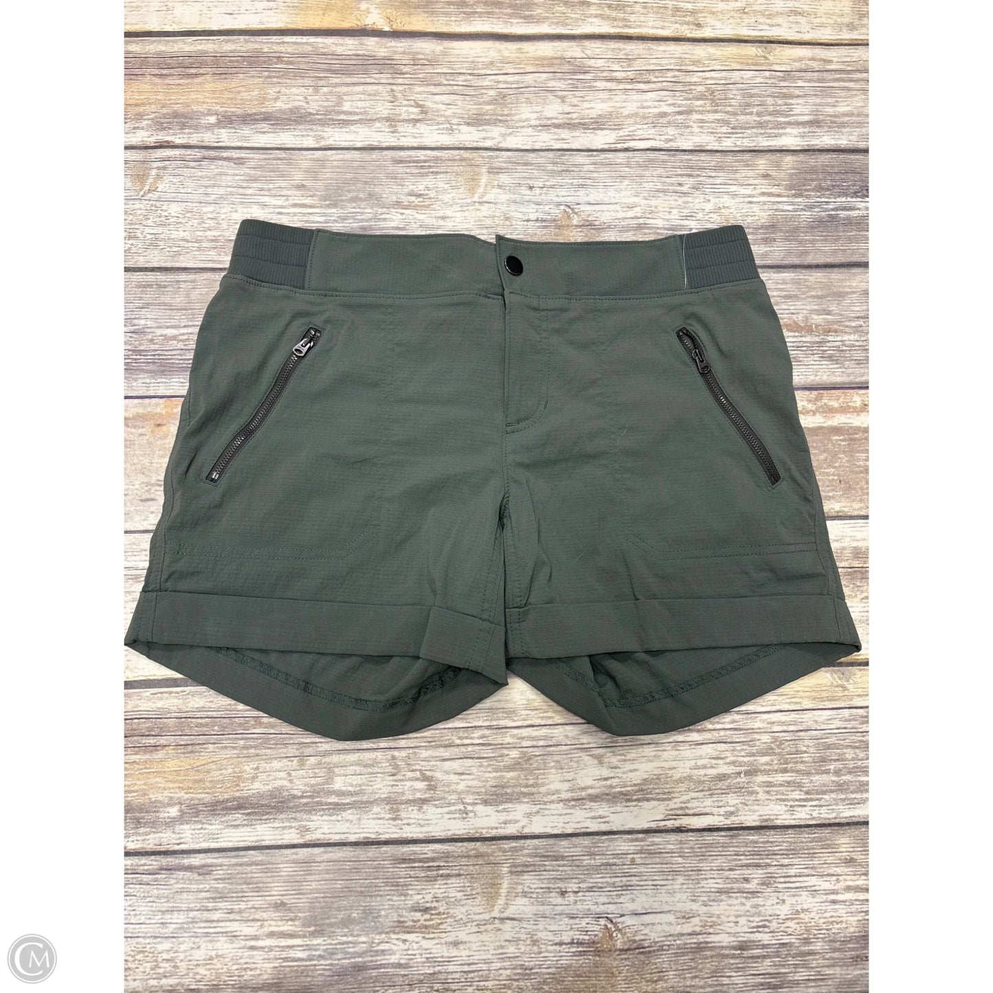 Athletic Shorts By Athleta In Green, Size: 12