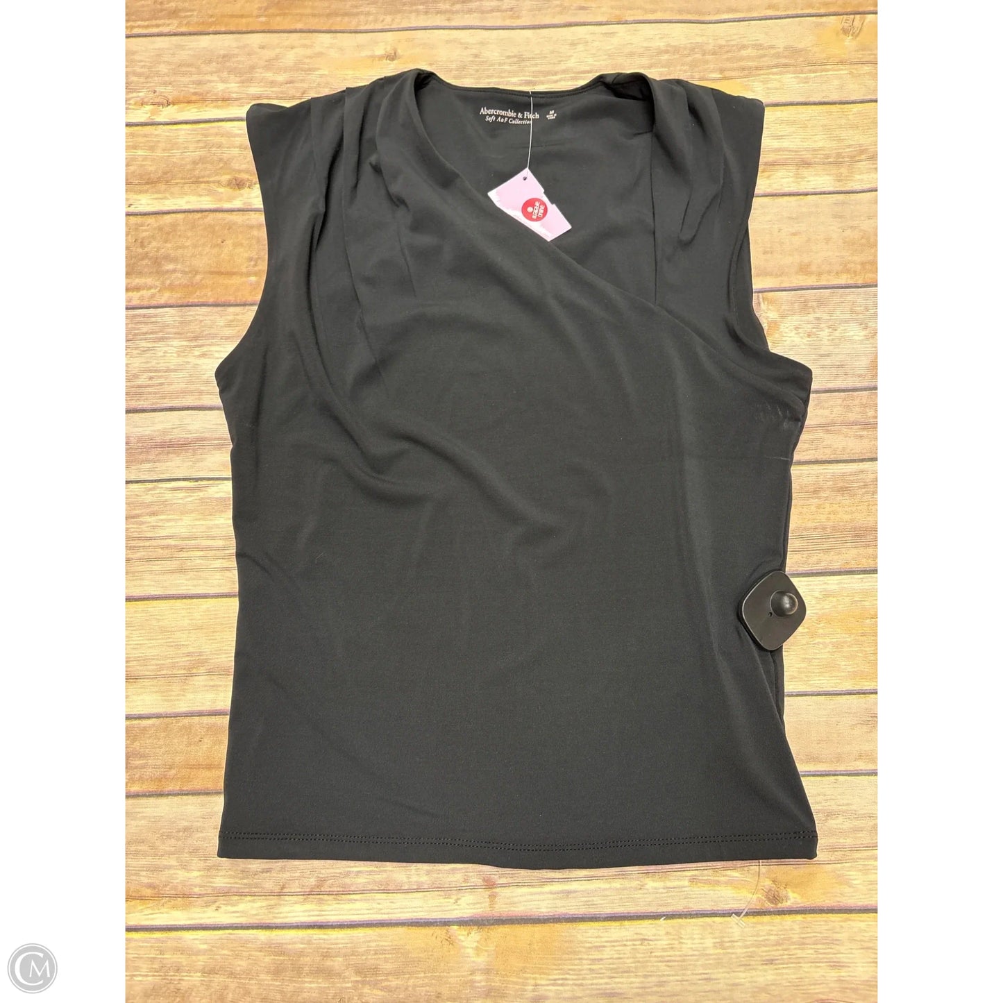 Top Sleeveless By Abercrombie And Fitch In Black, Size: M