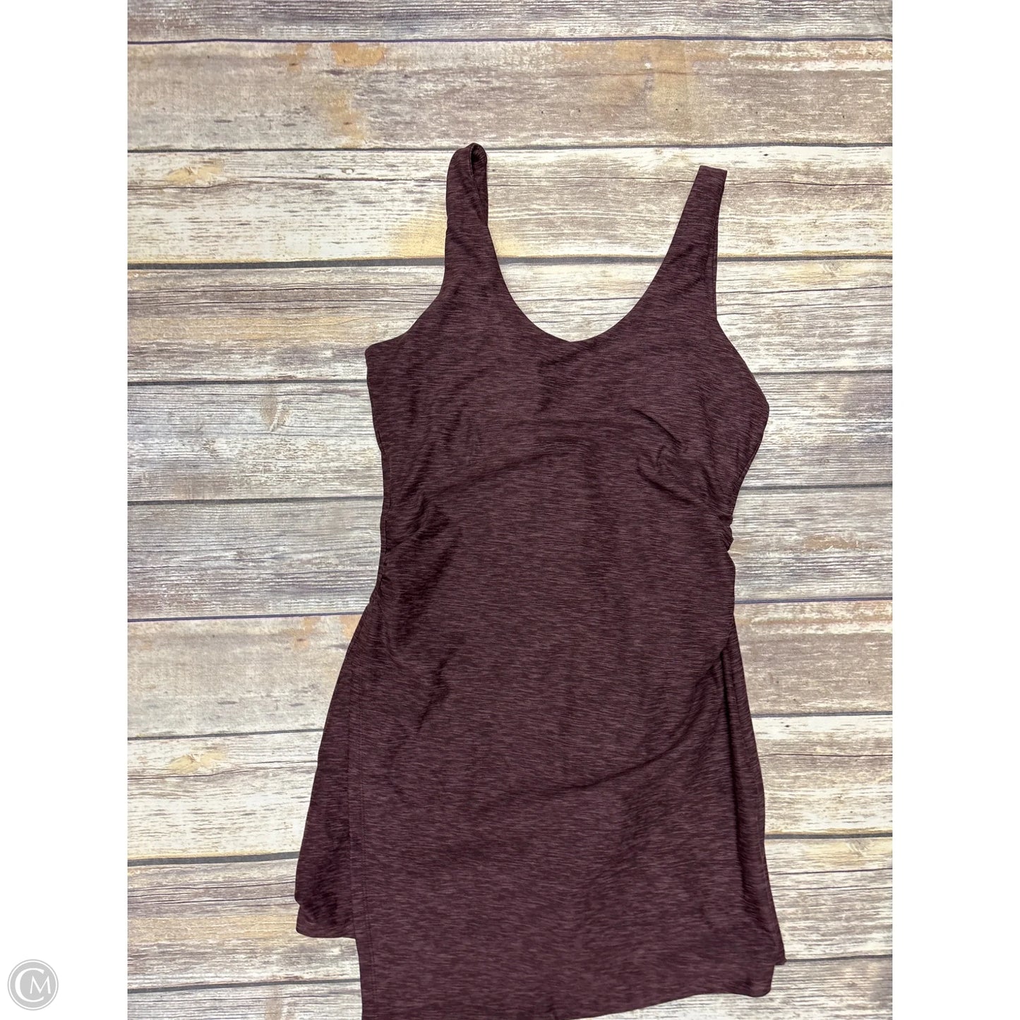 Athletic Dress By Athletic Works In Maroon, Size: S