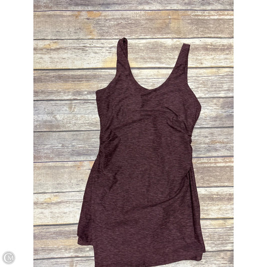 Athletic Dress By Athletic Works In Maroon, Size: S