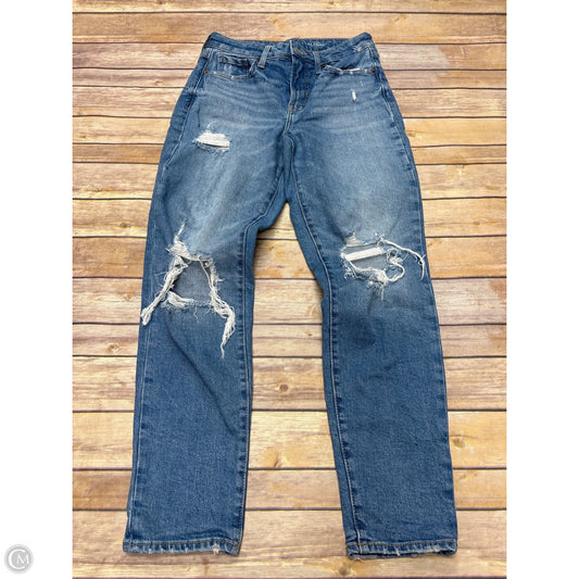 Jeans Straight By Old Navy In Blue Denim, Size: 2