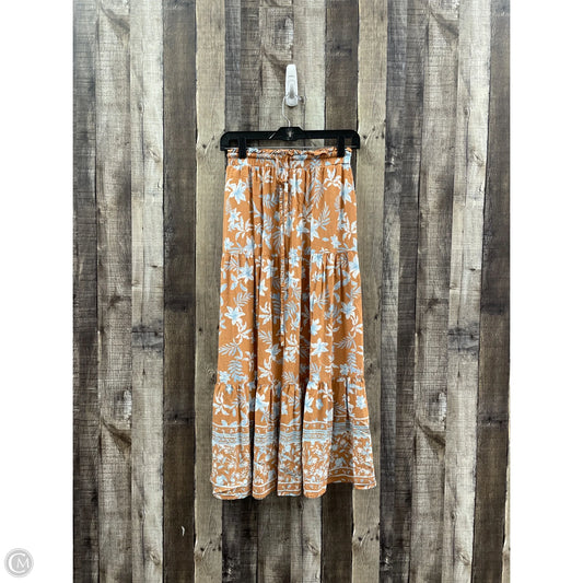 Skirt Maxi By Zesica In Multi-colored, Size: Xs