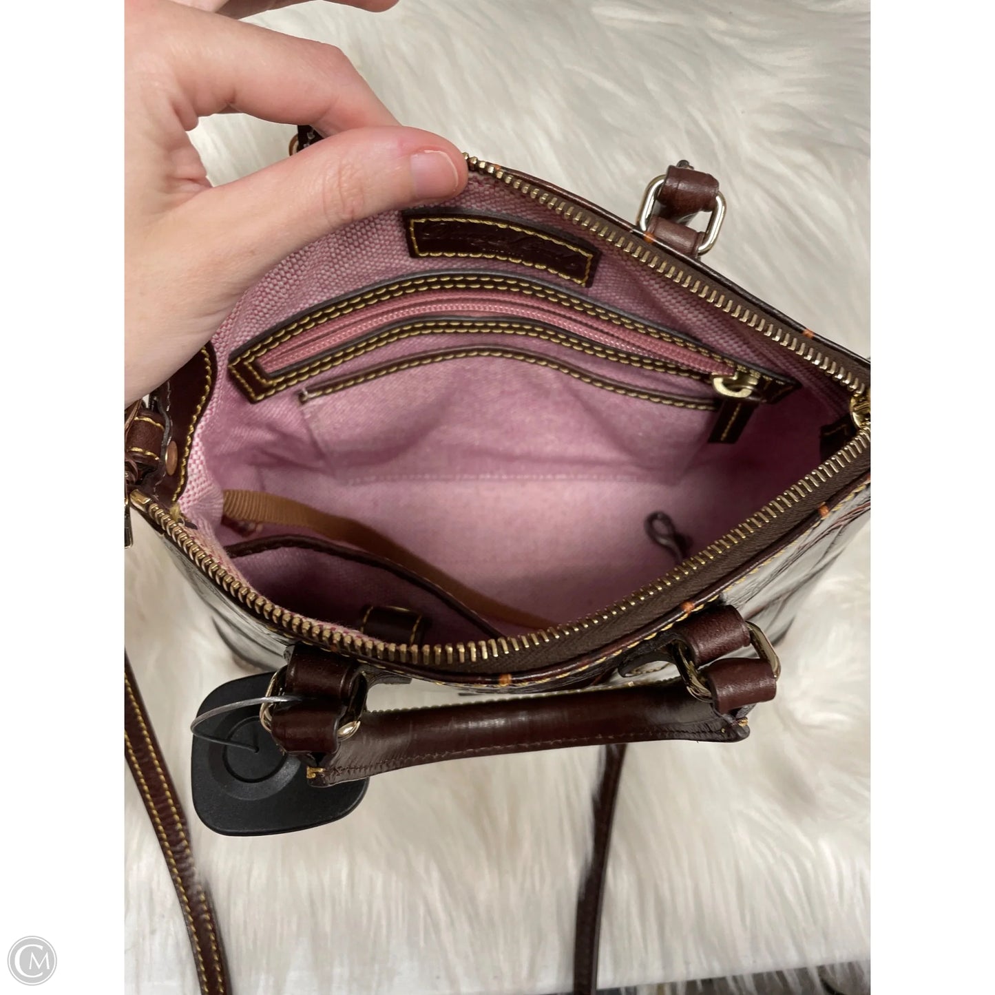 Crossbody Designer By Dooney And Bourke, Size: Medium