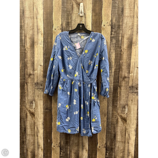 Dress Casual Short By Old Navy In Blue, Size: M