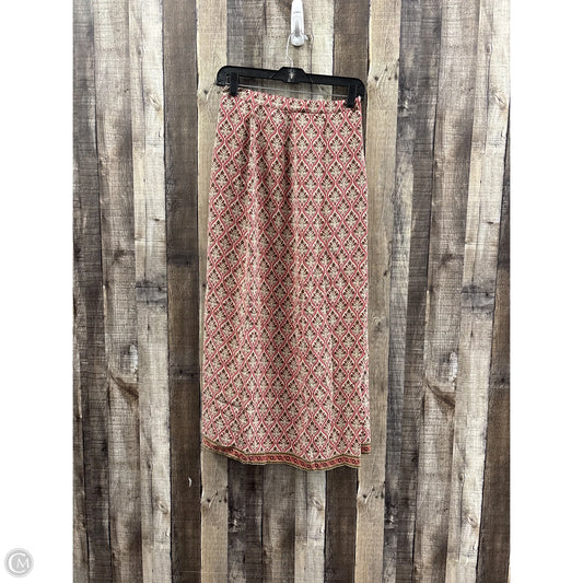 Skirt Maxi By Casual Corner In Multi-colored, Size: S