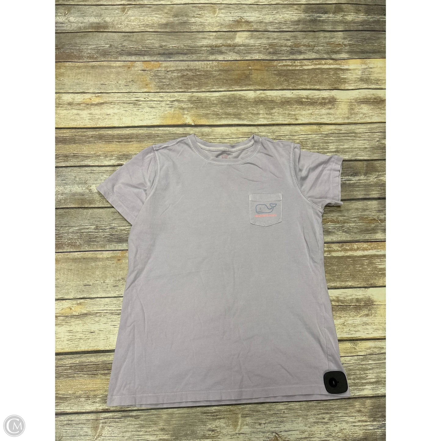 Top Short Sleeve By Vineyard Vines In Purple, Size: M
