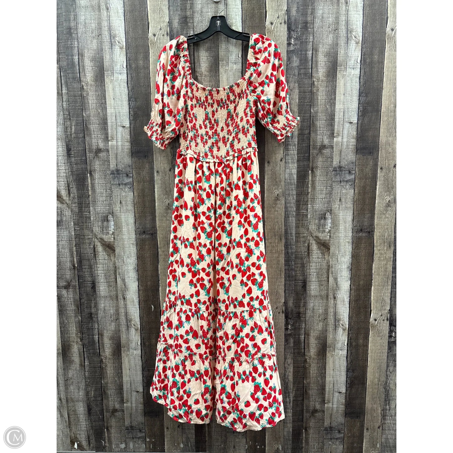 Dress Casual Maxi By Betsey Johnson In Peach, Size: M