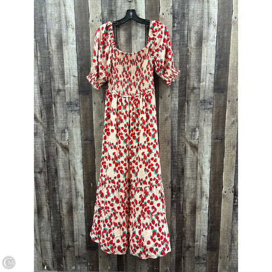 Dress Casual Maxi By Betsey Johnson In Peach, Size: M