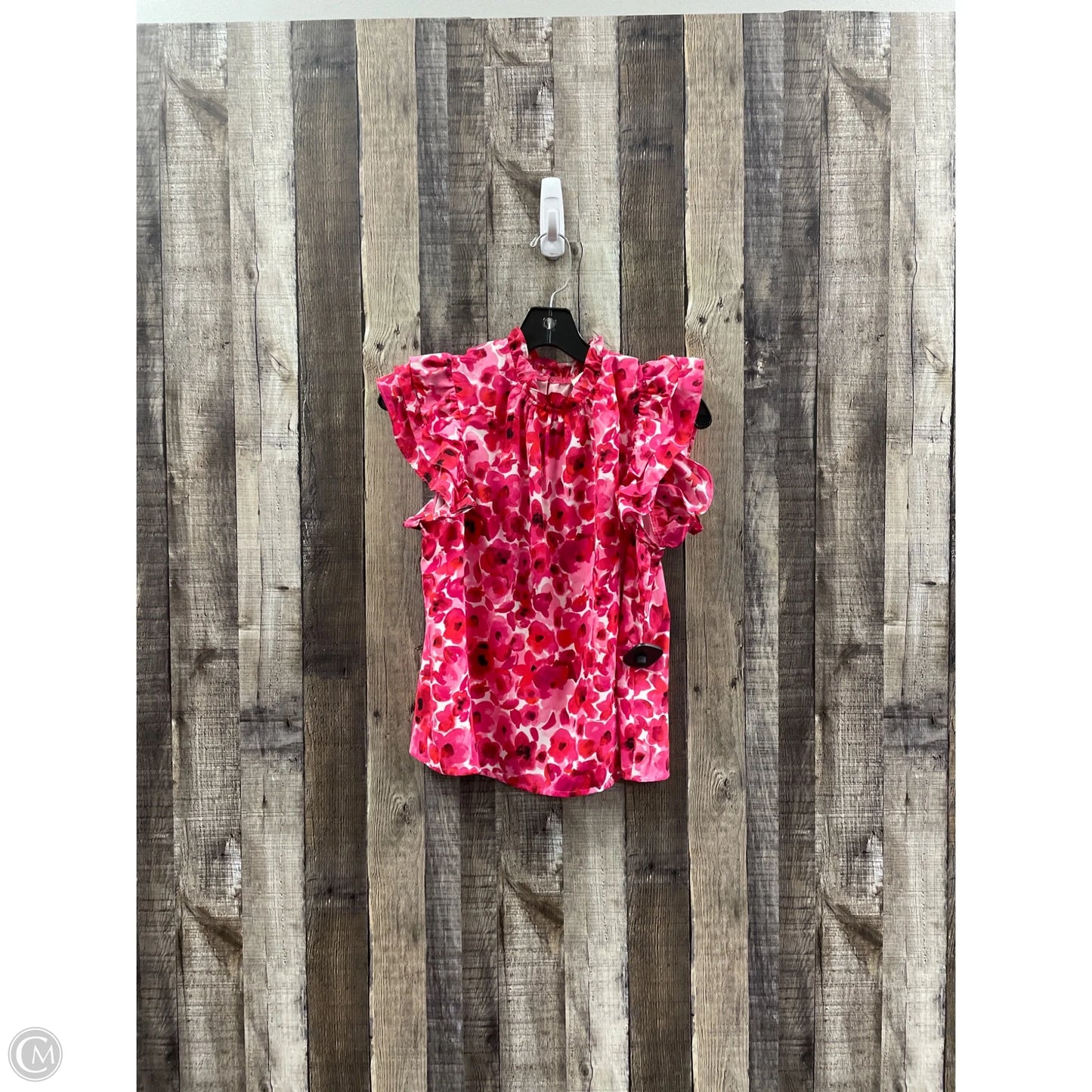 Top Short Sleeve By Pinch In Floral Print, Size: S