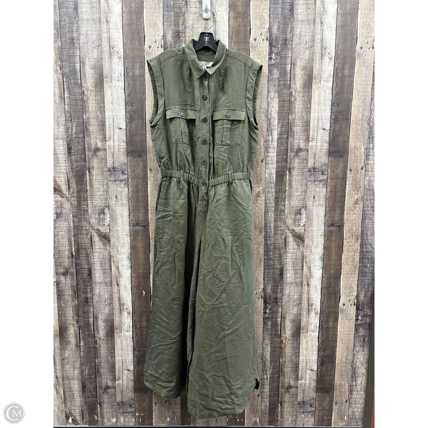 Jumpsuit By Loft In Green, Size: L