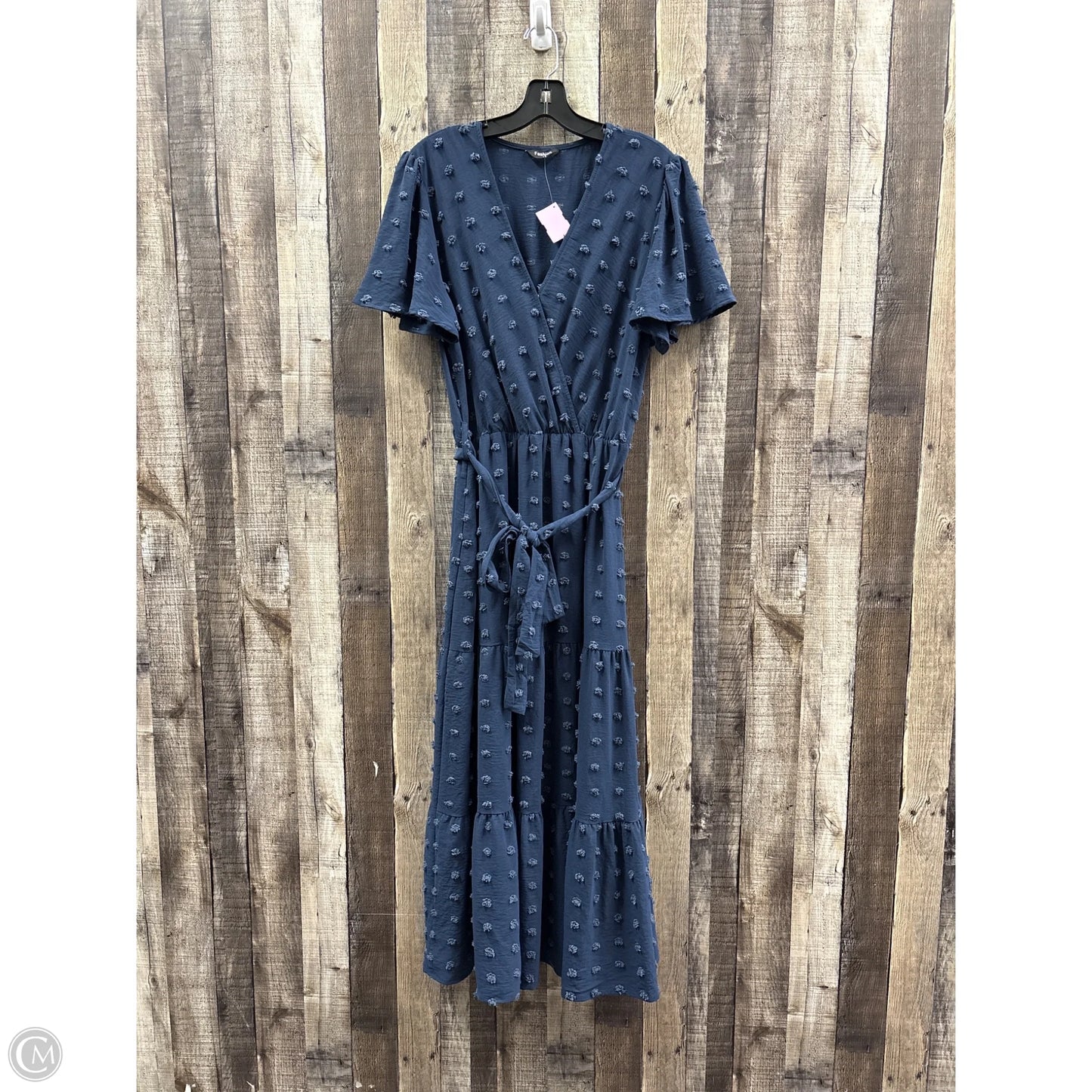 Dress Casual Maxi By Cme In Blue, Size: L