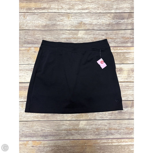 Athletic Skort By Callaway In Black, Size: L
