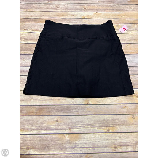Skort By Sc & Co In Black, Size: L