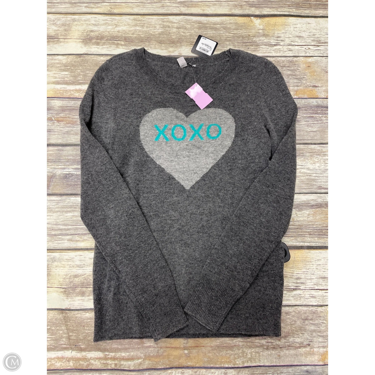 Sweater By Halogen In Grey, Size: Xs