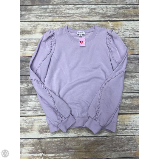 Sweatshirt Crewneck By Evereve In Purple, Size: Xs