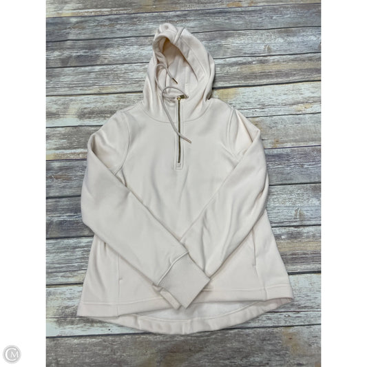 Athletic Sweatshirt Hoodie By Athleta In Cream, Size: Xxs