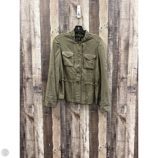 Jacket Other By White House Black Market In Green, Size: Xxs