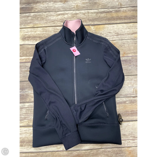 Athletic Jacket By Adidas In Navy, Size: Xs