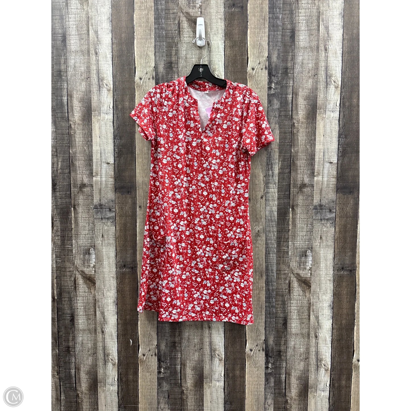 Dress Casual Short By Cmf In Red, Size: S