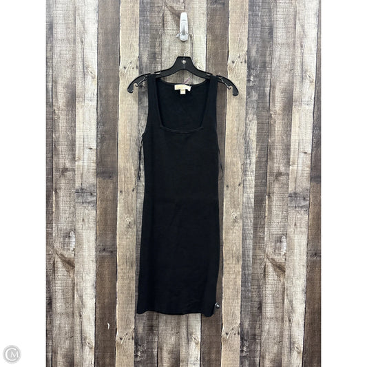 Dress Casual Midi By Michael By Michael Kors In Black, Size: M