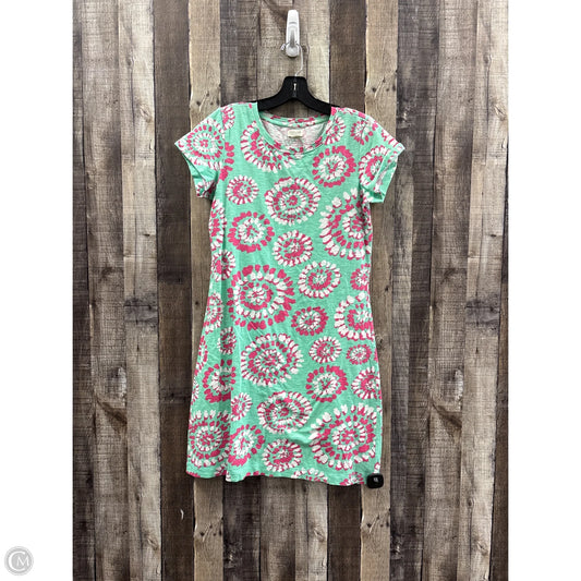 Dress Casual Short By Cme In Tie Dye Print, Size: S