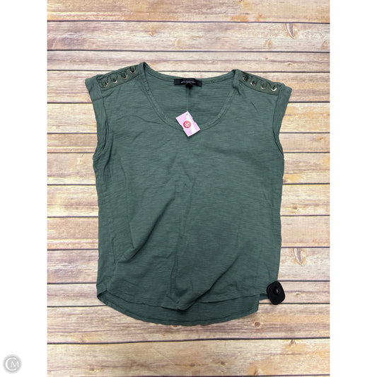 Top Sleeveless By White House Black Market In Green, Size: M