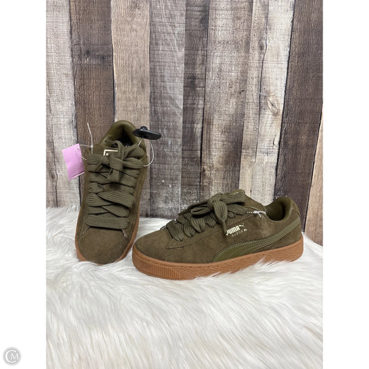 Shoes Athletic By Puma In Green, Size: 10