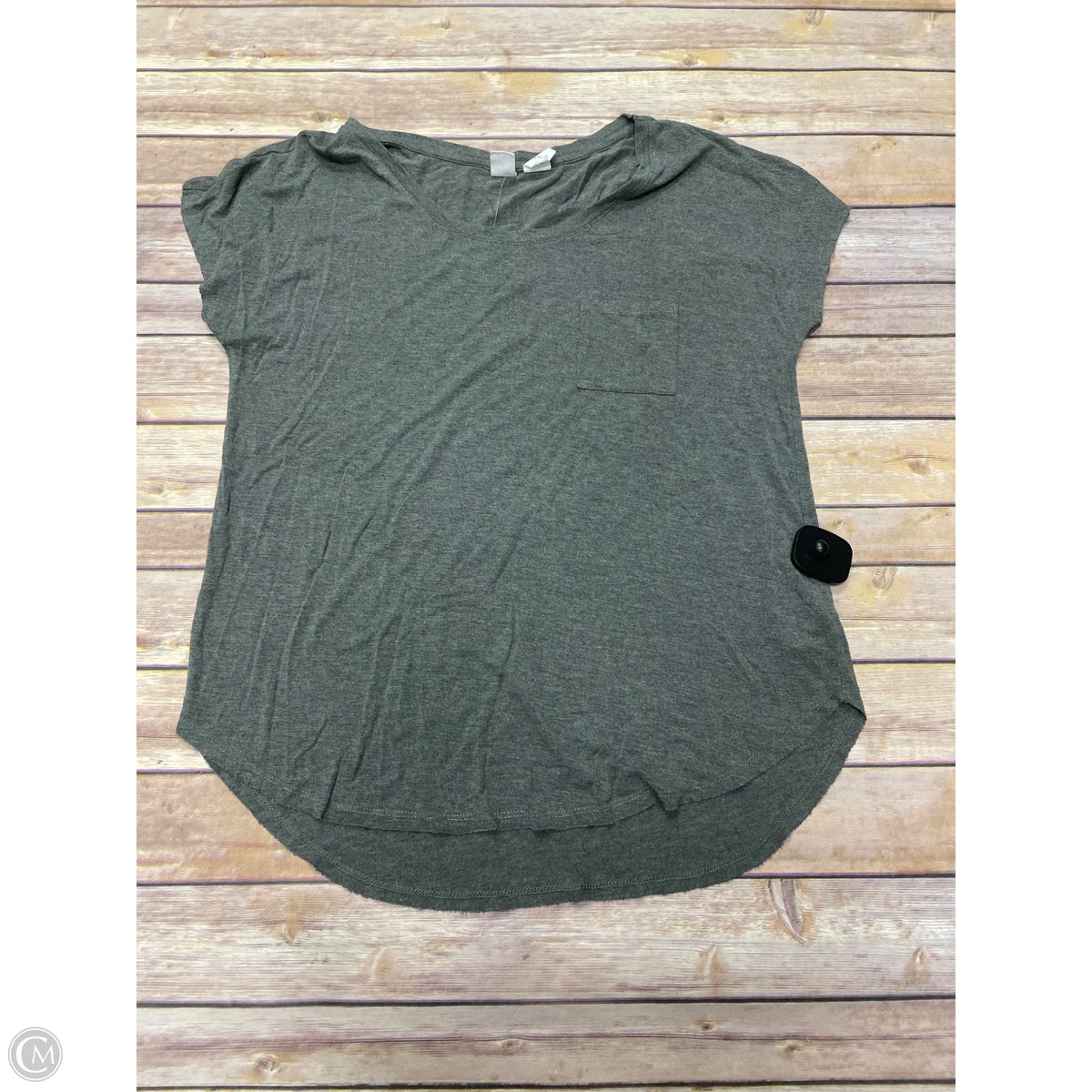 Top Short Sleeve Basic By Artisan Ny In Green, Size: S