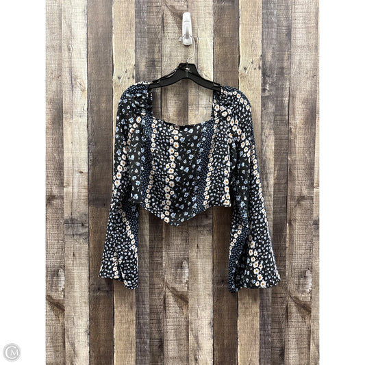 Top Long Sleeve By Sadie & Sage In Multi-colored, Size: L