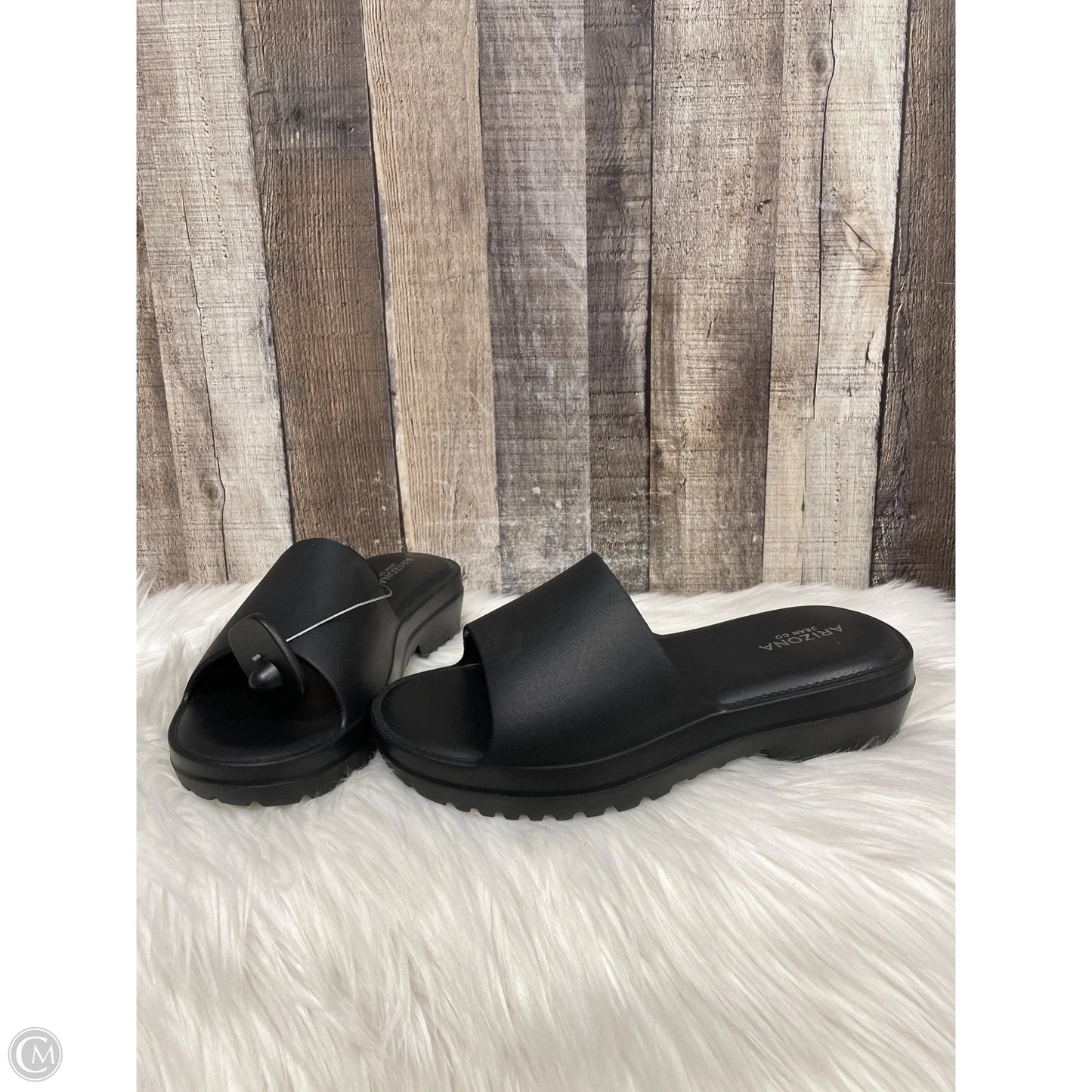 Sandals Heels Platform By Arizona In Black, Size: 9