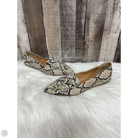 Shoes Flats By Esprit In Snakeskin Print, Size: 9