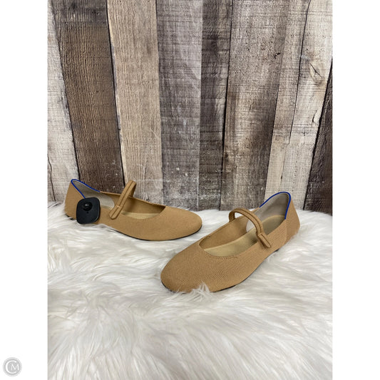 Shoes Flats By Rothys In Tan, Size: 8.5