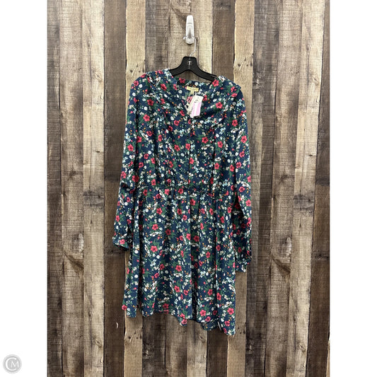 Dress Casual Midi By Kori America In Multi-colored, Size: L