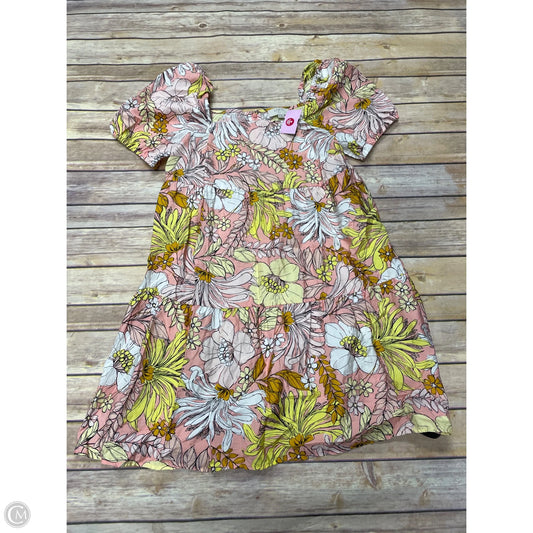 Dress Casual Short By Loft In Floral Print, Size: Xsp