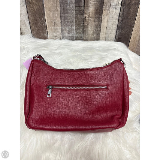 Handbag Leather By Cme, Size: Medium