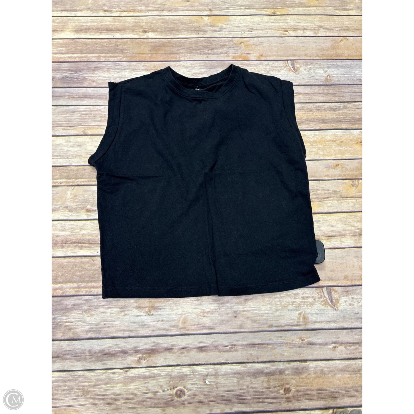 Top Sleeveless By Dsg Outerwear In Black, Size: S