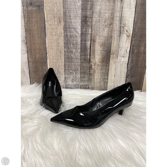 Shoes Heels Kitten By Nine West In Black, Size: 5.5