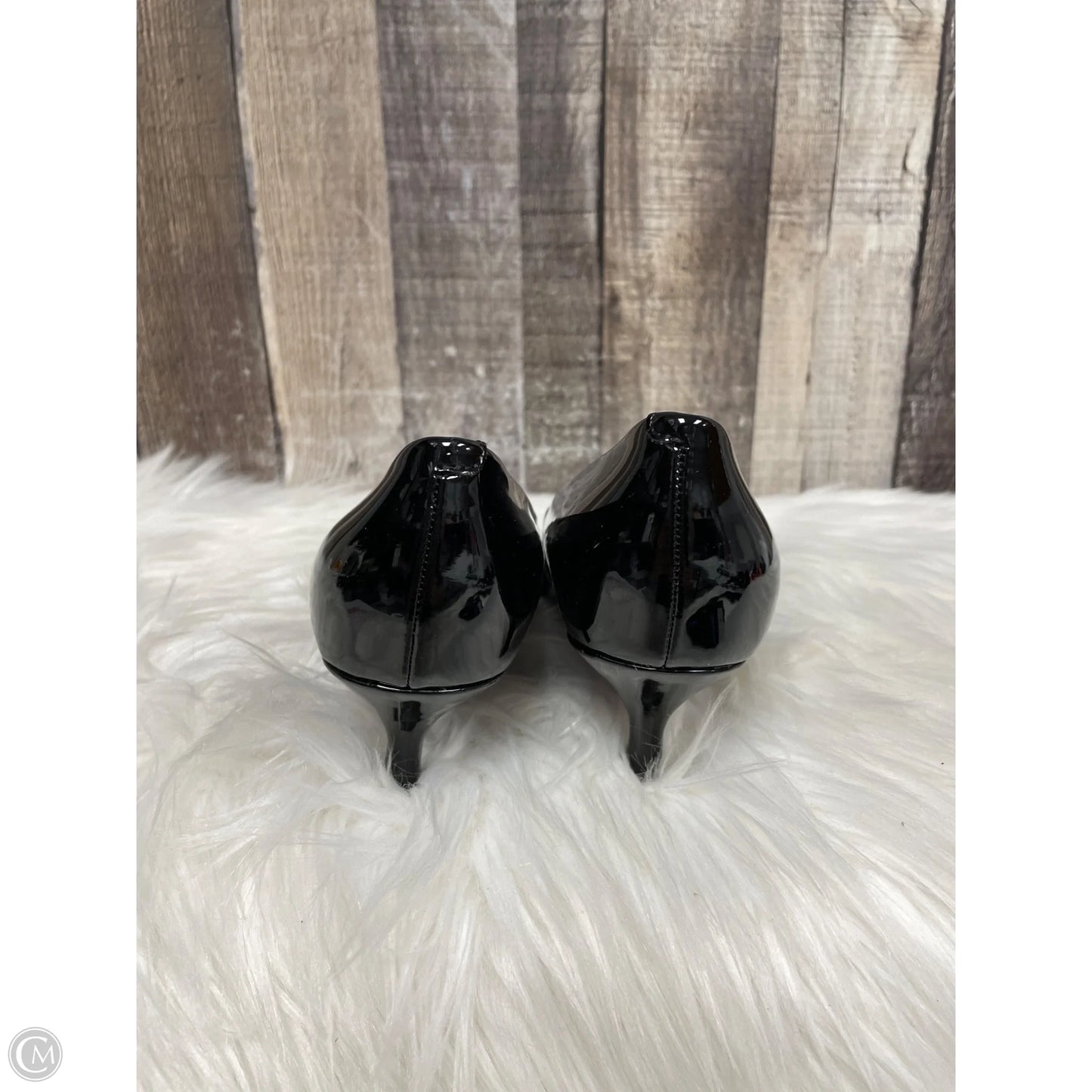 Shoes Heels Kitten By Nine West In Black, Size: 5.5