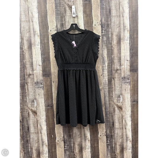 Dress Casual Midi By Shein In Black, Size: M